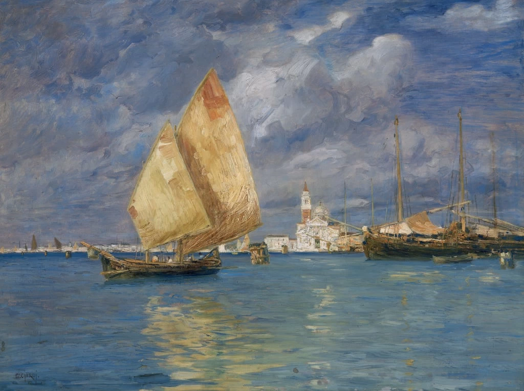 L'isola di San Giorgio - Galleria d'Arte Moderna, Palazzo Pitti